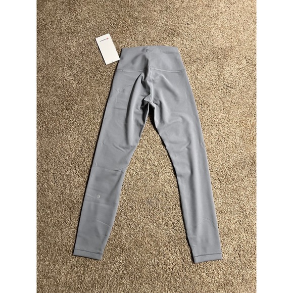 NWT Lululemon Wunder Train High-Rise Tights Size 4 Rhino Grey 25" - Picture 1 of 6